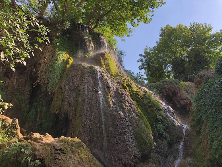 Waterfalls feature at the Veen resort in Duhok. (Photo: Kurmanj Nhili)